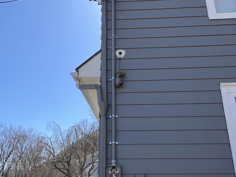 Service cable riser and meter socket replacement